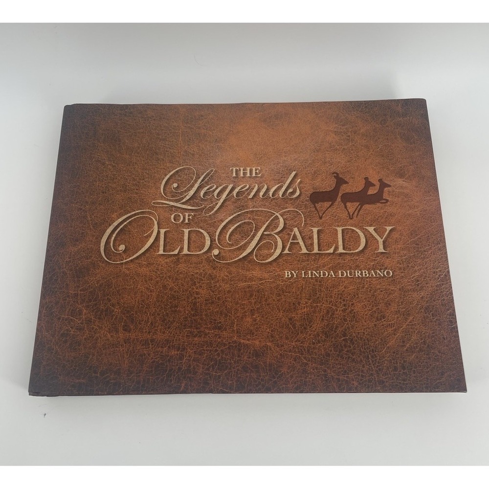 Rare The Legends Of Old Baldy Linda Durbano Hardcover Coffee Table Book HTF